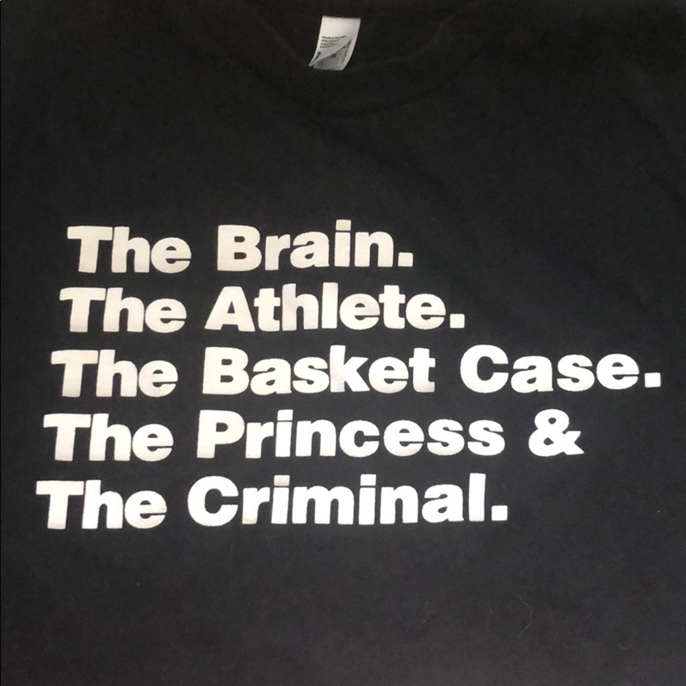 NWOT Breakfast Club t-shirt